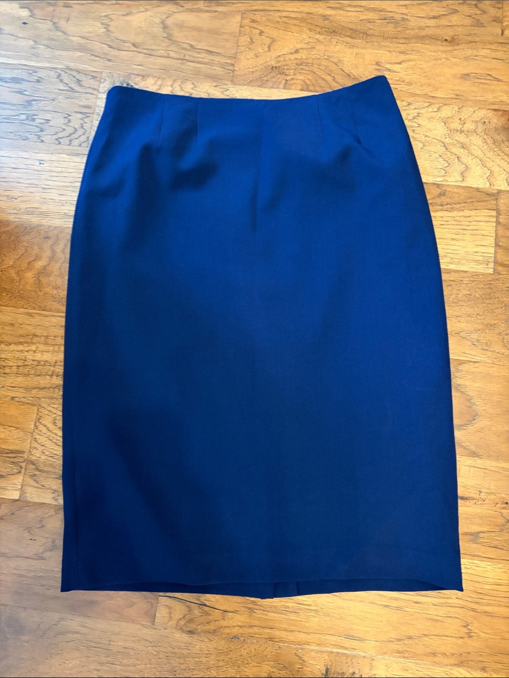 Kasper  Navy Tailored Pencil Skirt 10